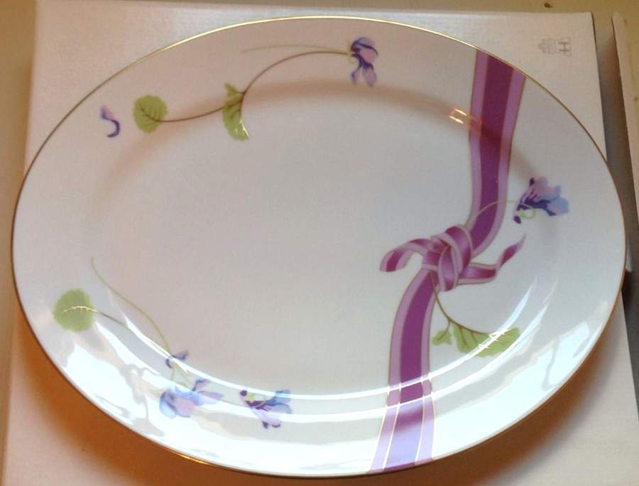 Olivia 15" Oval Serving Platter by Haviland-1