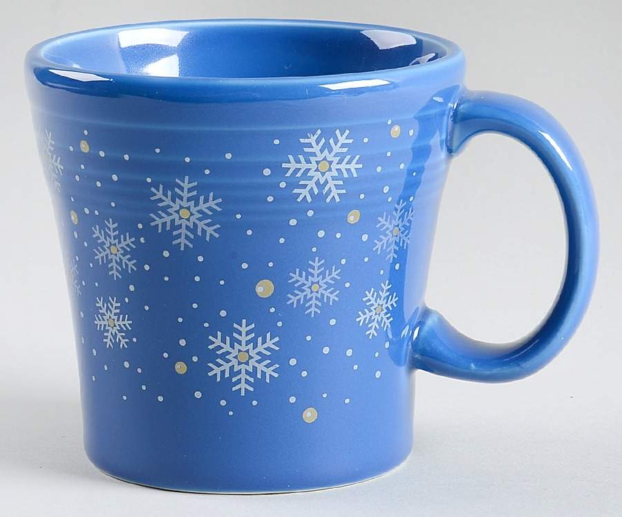 Fiesta Snowflake Tapered Mug by Homer Laughlin -1