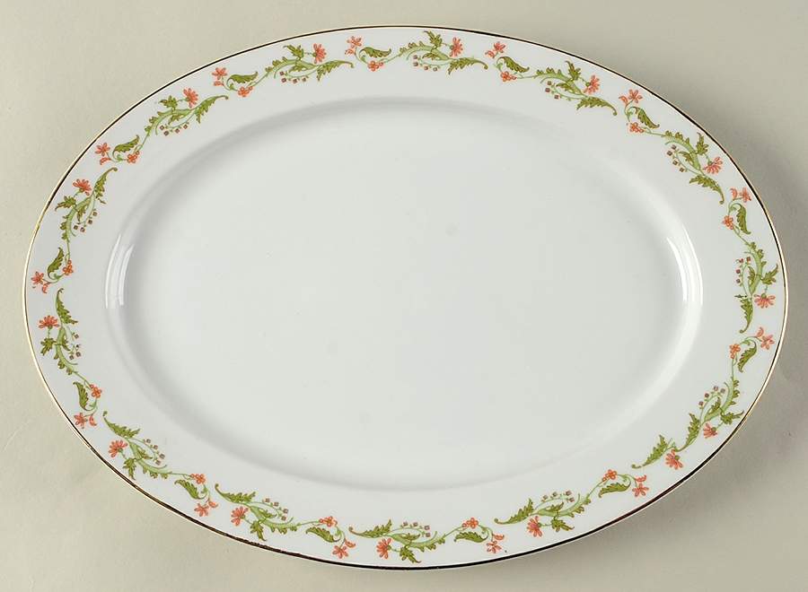 HC1409 11" Oval Serving Platter by Heinrich - H&C-1
