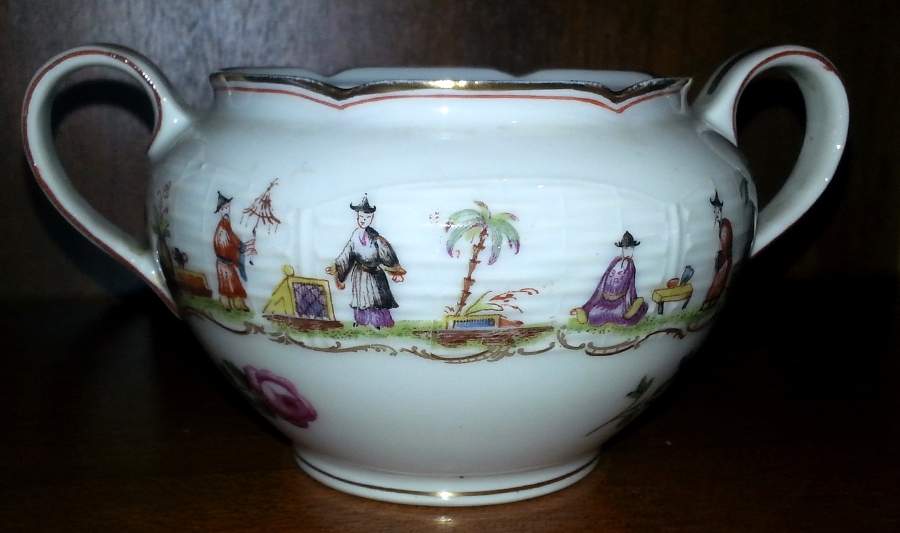 H4921 Sugar Bowl No Lid by Haviland-1