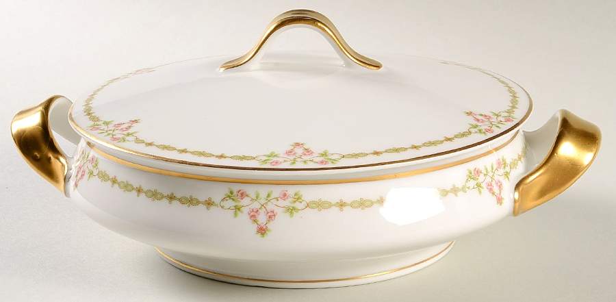 H4322 Round Covered Vegetable by Haviland-1