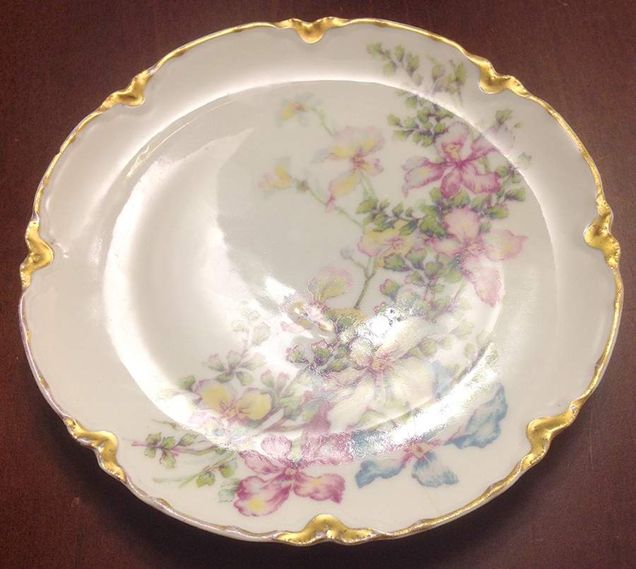 H4922 Coupe Salad Plate by Haviland-1