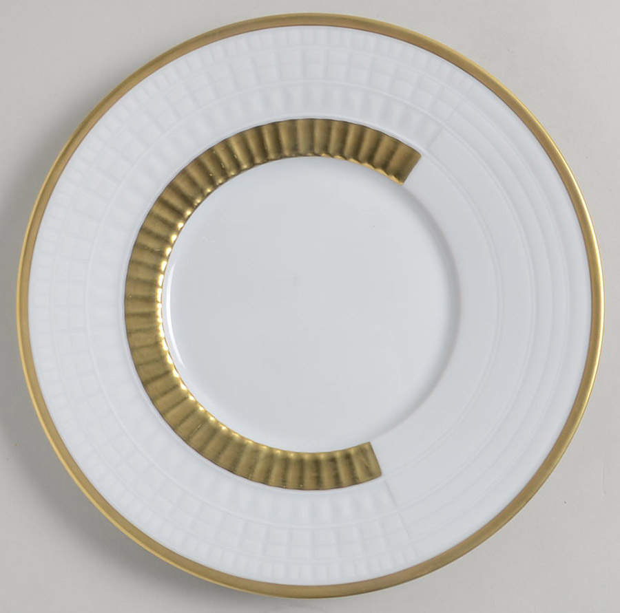 Sublime Gold Salad/Dessert Plate by Haviland-1