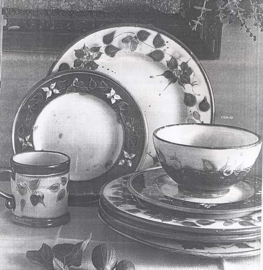 Provencal Salad/Dessert Plate by Horchow-1