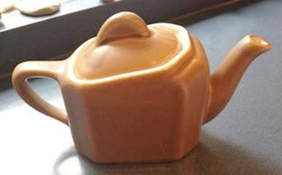 Honey Tea for Two Teapot by Hall-1