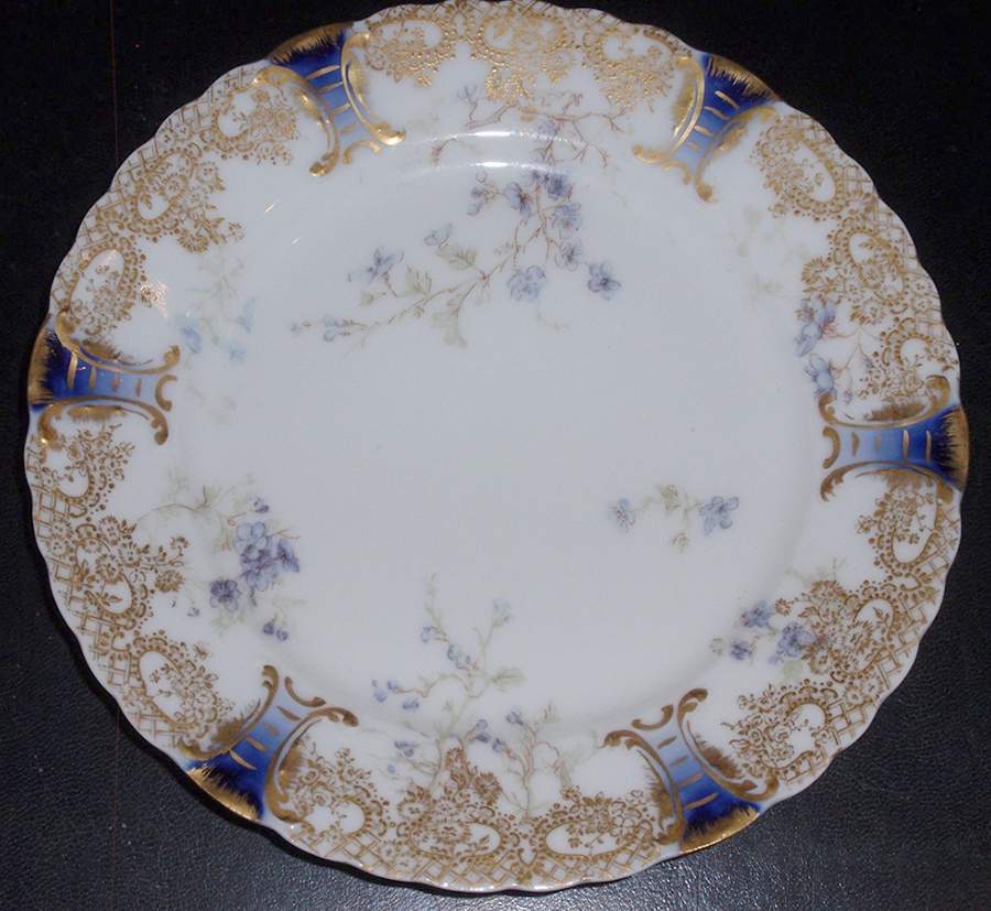 Schleiger 251-7 Bread & Butter Plate by Haviland-1