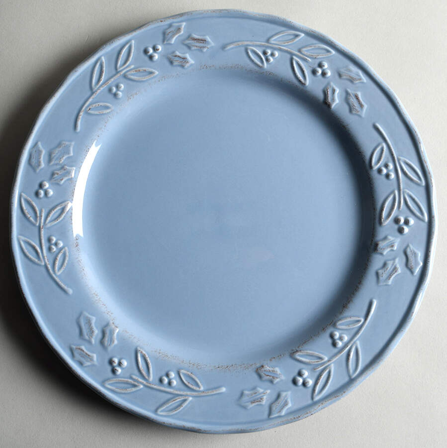 Hearthstone Blue Dinner Plate by Home-1
