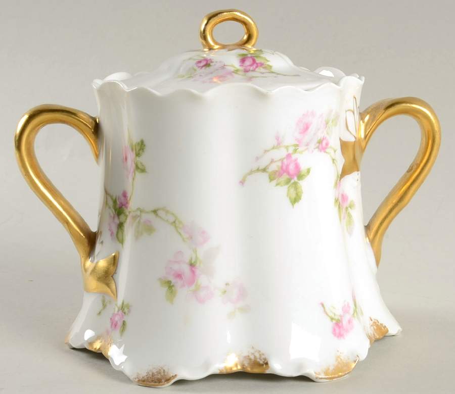Schleiger 31-4 Sugar Bowl & Lid by Haviland-1