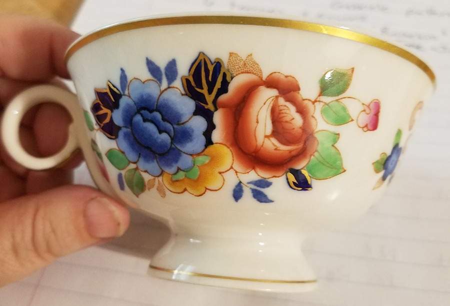H4723 Footed Cup by Haviland-1