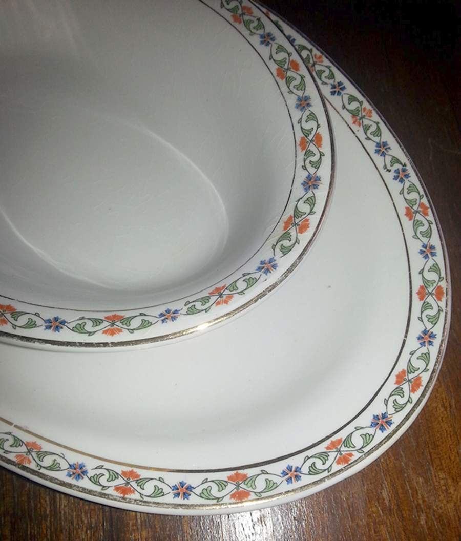 HLC4123 13" Oval Serving Platter by Homer Laughlin -1
