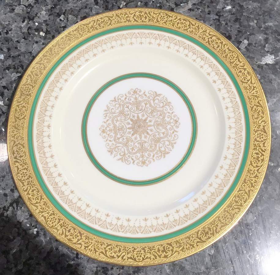 HWU5 Dinner Plate by H W (USA)-1