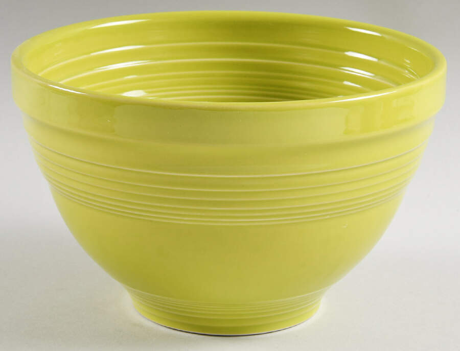 Fiesta Lemongrass (Intro 2009) 7" Prep Bowl by Homer Laughlin -1