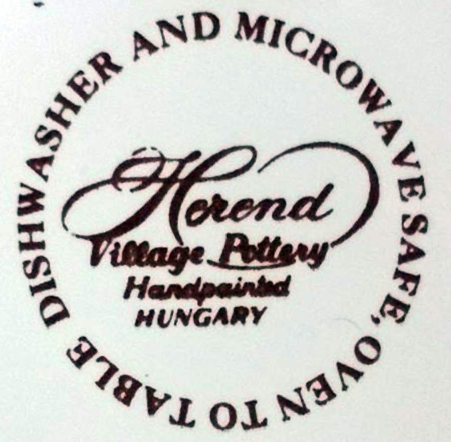HVP15 Flat Cream Soup Bowl by Herend Village-1