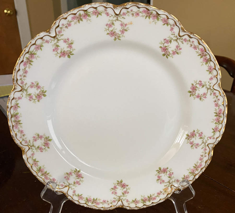 H4945 Luncheon Plate by Haviland-1