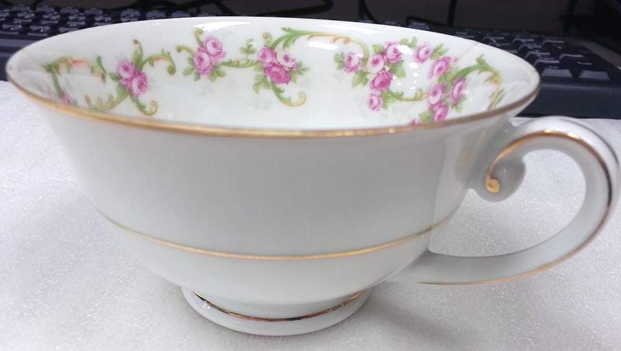 HWC57 Footed Cup by HW (Germany, Czech)-1