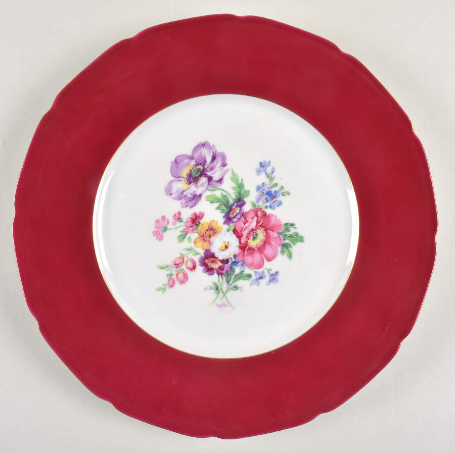 HWC58 Dinner Plate by HW (Germany, Czech)-1