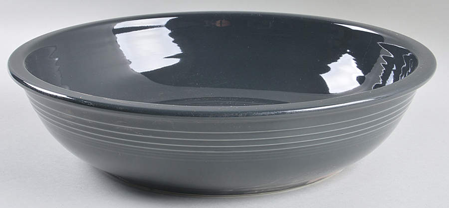 Fiesta Slate (Intro 2015) Chip Bowl/Plate for Chip & Dip Set by Homer Laughlin -1