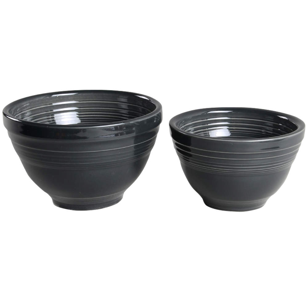 Fiesta Slate (Intro 2015) 2 Piece Prep Bowl Set (PREB6, PREB7) by Homer Laughlin -1