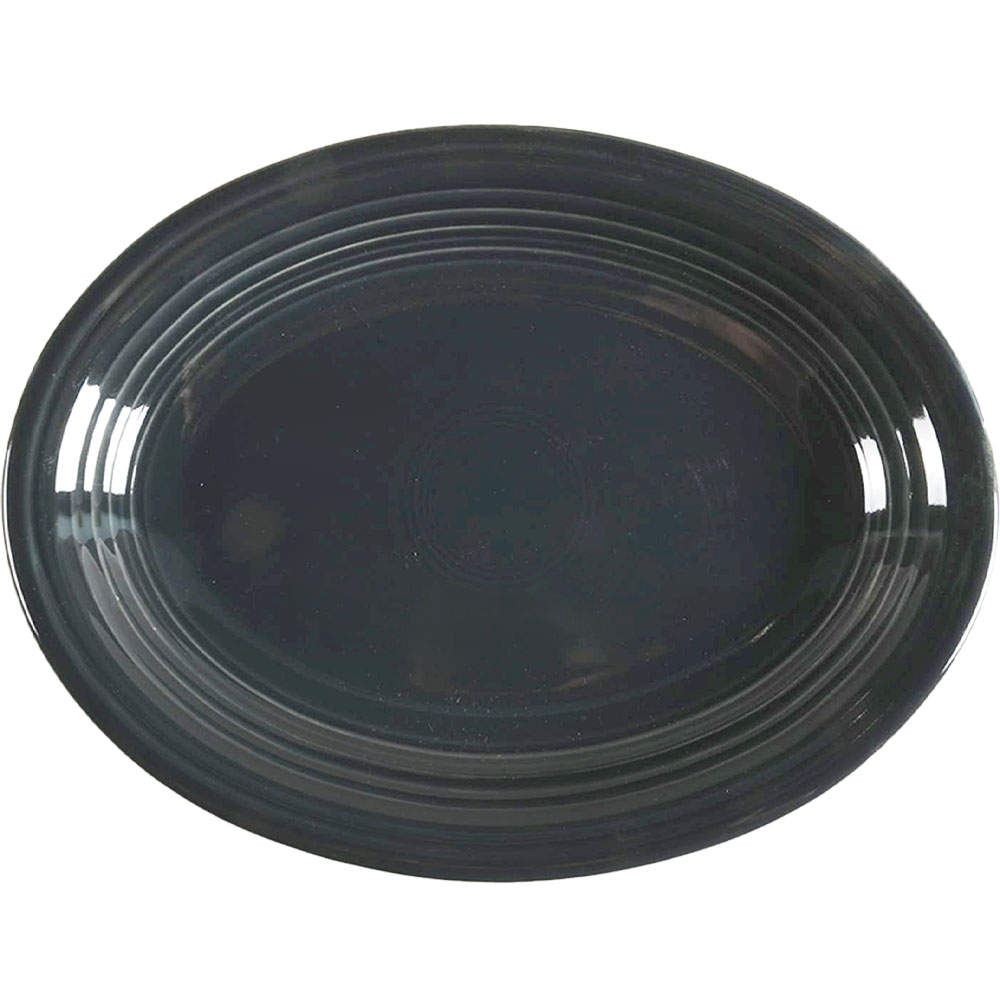 Fiesta Slate (Intro 2015) 11" Oval Serving Platter by Homer Laughlin -1