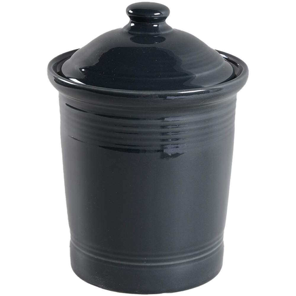 Fiesta Slate (Intro 2015) Small Canister & Lid by Homer Laughlin -1