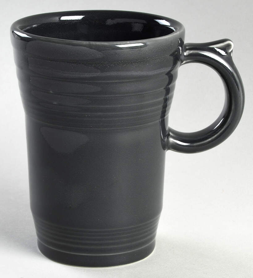 Fiesta Slate (Intro 2015) Latte Mug by Homer Laughlin -1