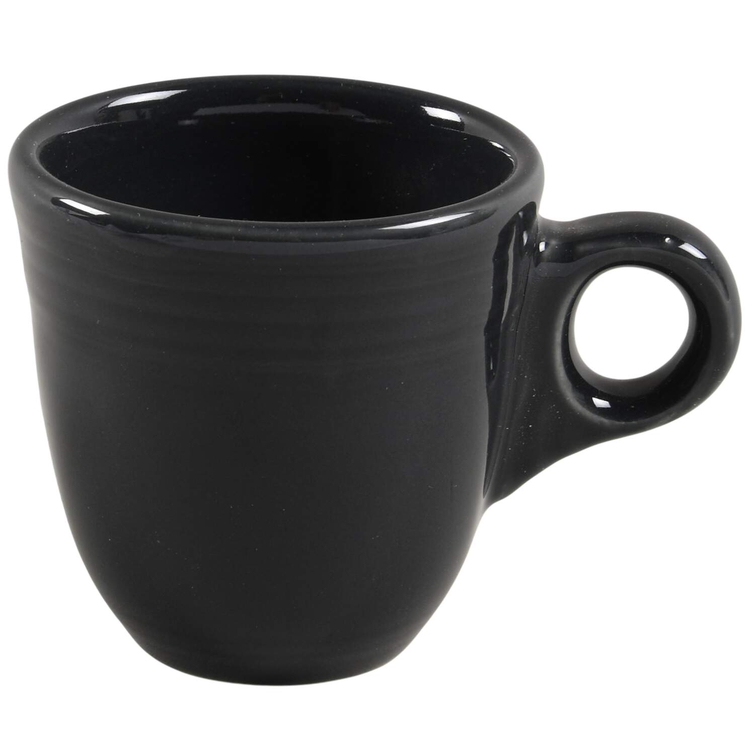 Fiesta Slate (Intro 2015) Flat Demitasse Cup by Homer Laughlin -1