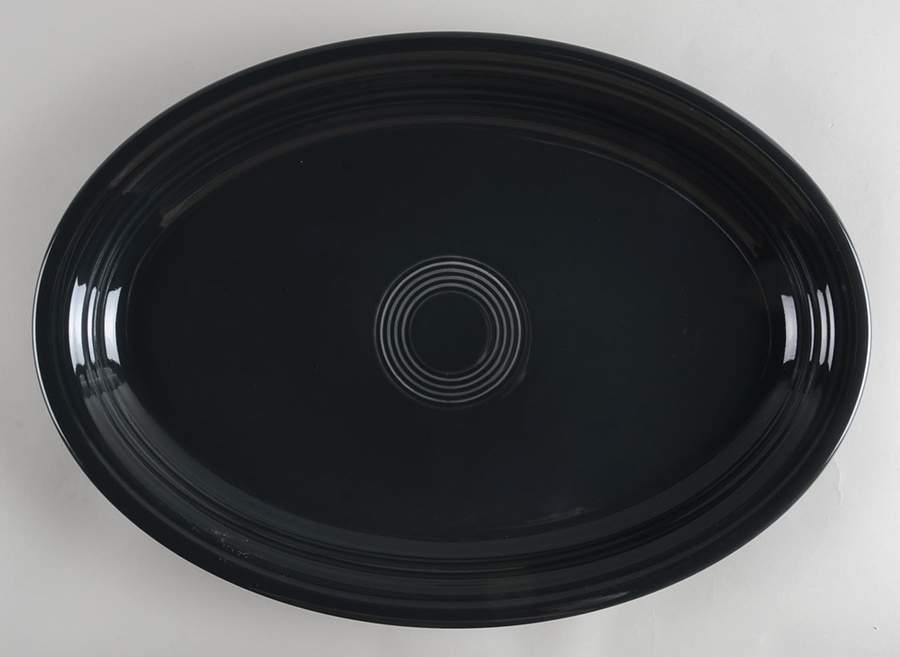 Fiesta Slate (Intro 2015) 19" Oval Serving Platter by Homer Laughlin -1