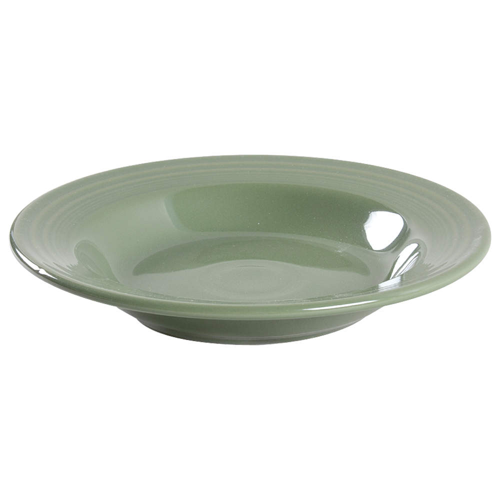 Fiesta Sage Green (Intro 2015) Large Rim Soup Bowl by Homer Laughlin -1