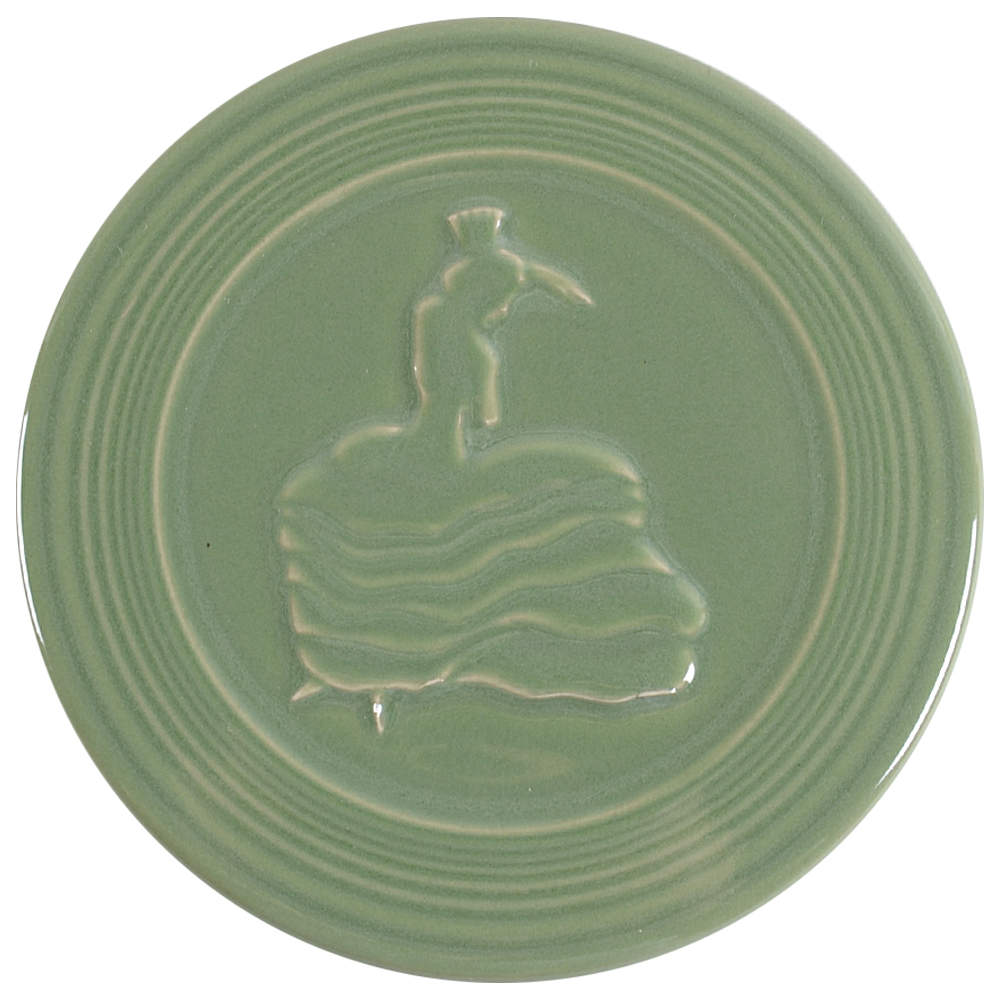 Fiesta Sage Green (Intro 2015) Trivet by Homer Laughlin -1