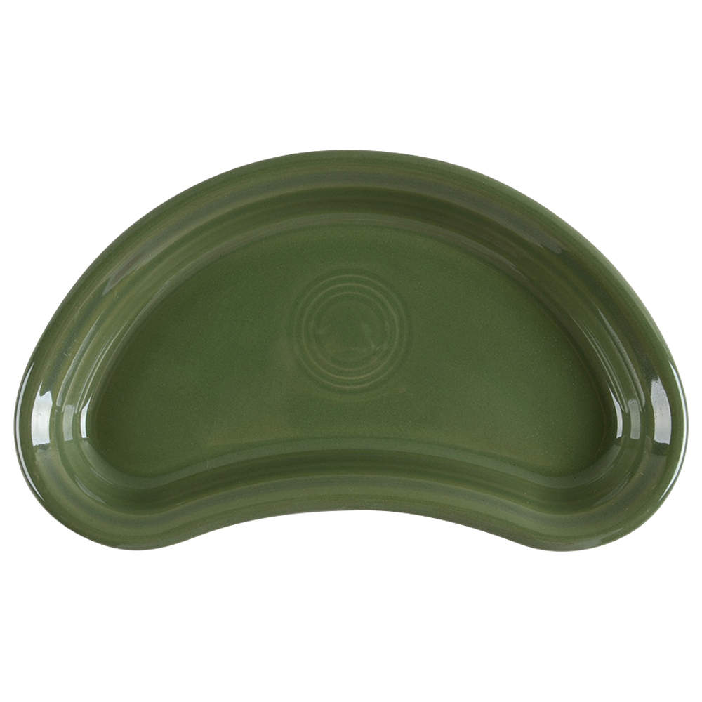 Fiesta Sage Green (Intro 2015) Bistro Crescent Salad Plate by Homer Laughlin -1