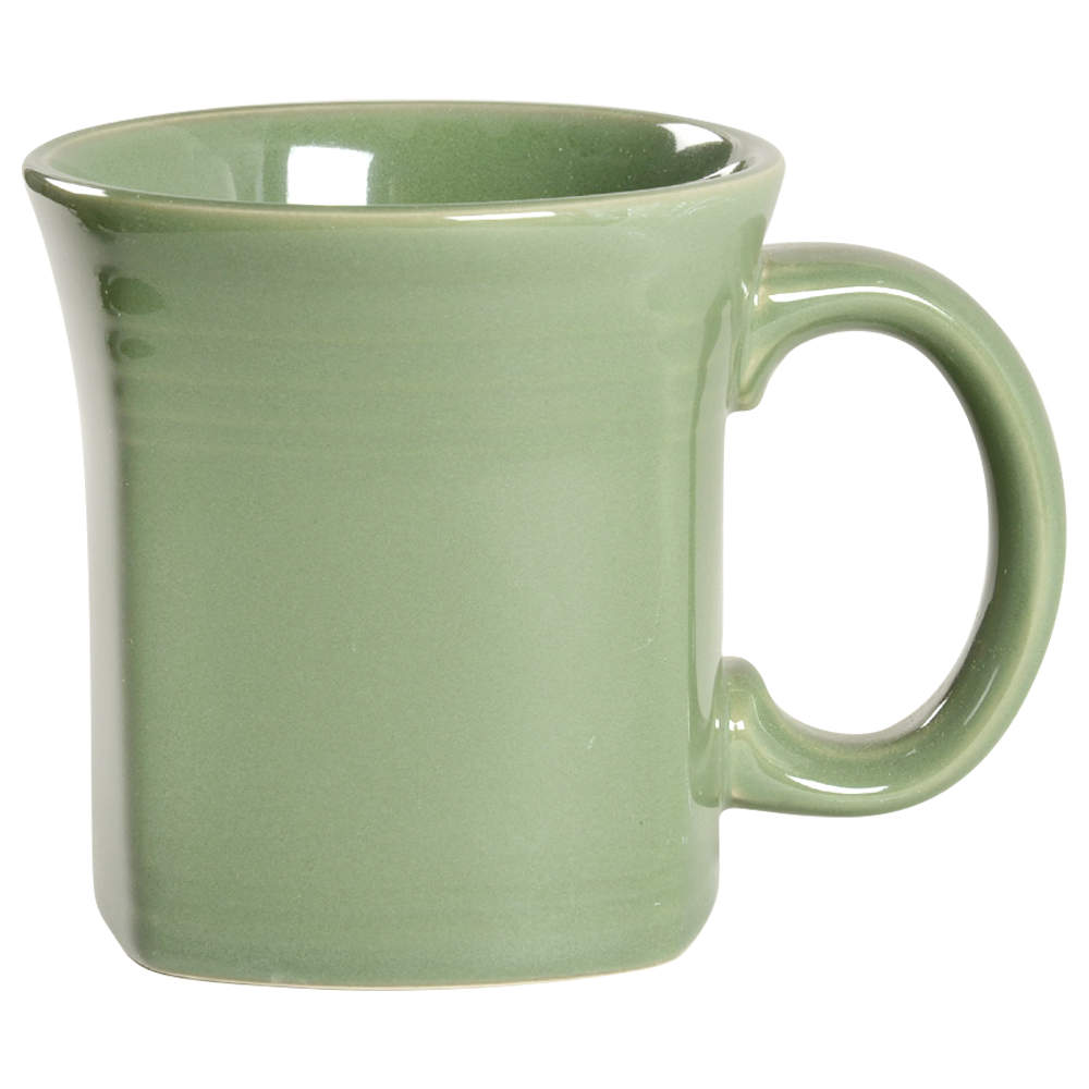 Fiesta Sage Green (Intro 2015) Square Mug by Homer Laughlin -1