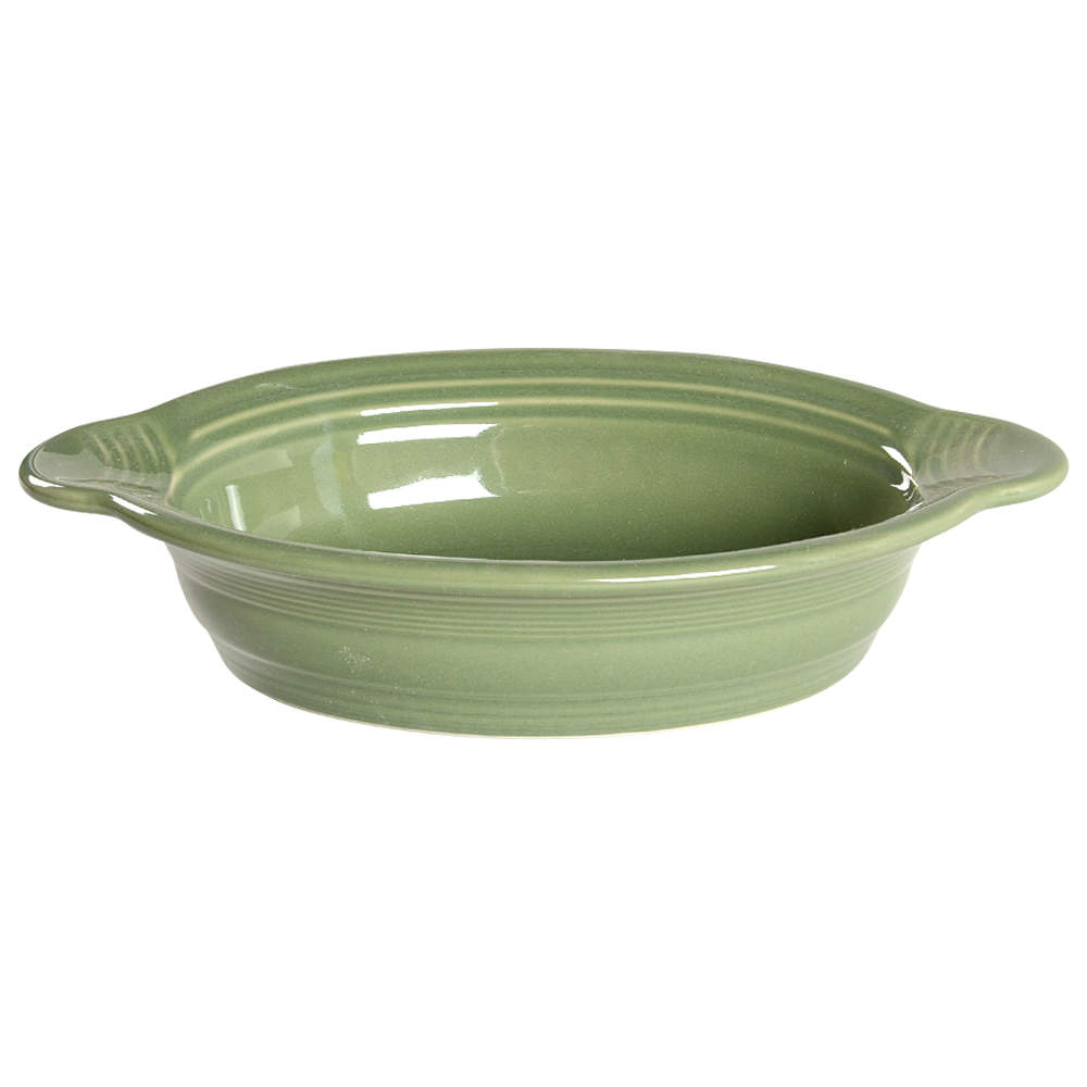 Fiesta Sage Green (Intro 2015) Open Individual Casserole by Homer Laughlin -1