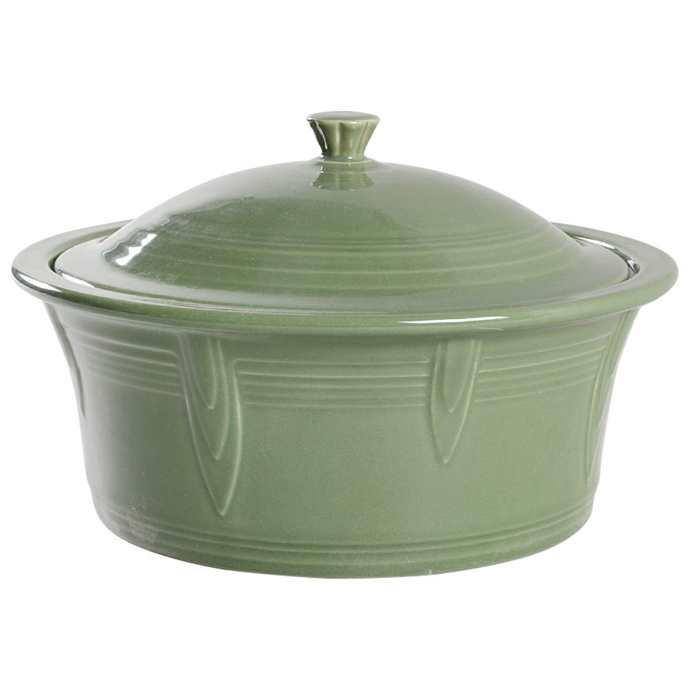 Fiesta Sage Green (Intro 2015) 2.5 Qt Round Covered Casserole by Homer Laughlin -1