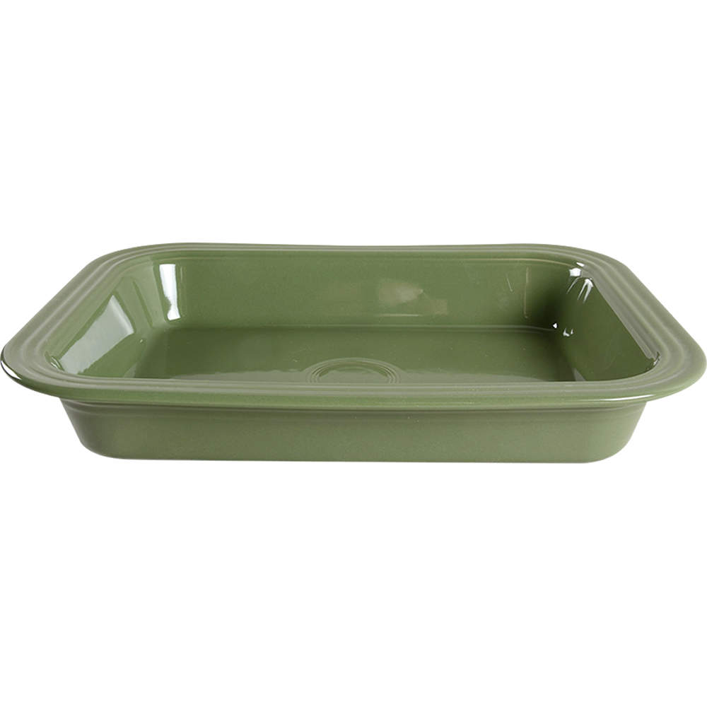 Fiesta Sage Green (Intro 2015) 14" Rectangular Baker by Homer Laughlin -1