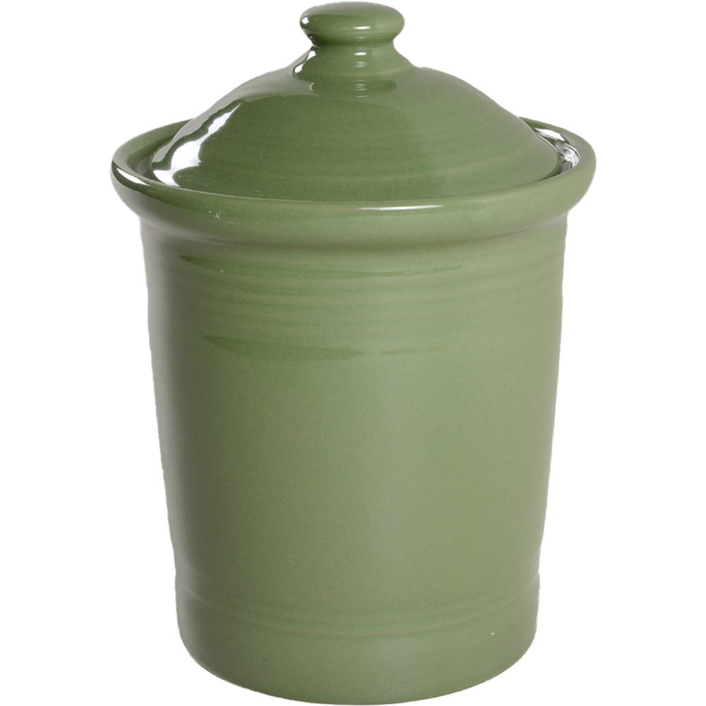 Fiesta Sage Green (Intro 2015) Small Canister & Lid by Homer Laughlin -1