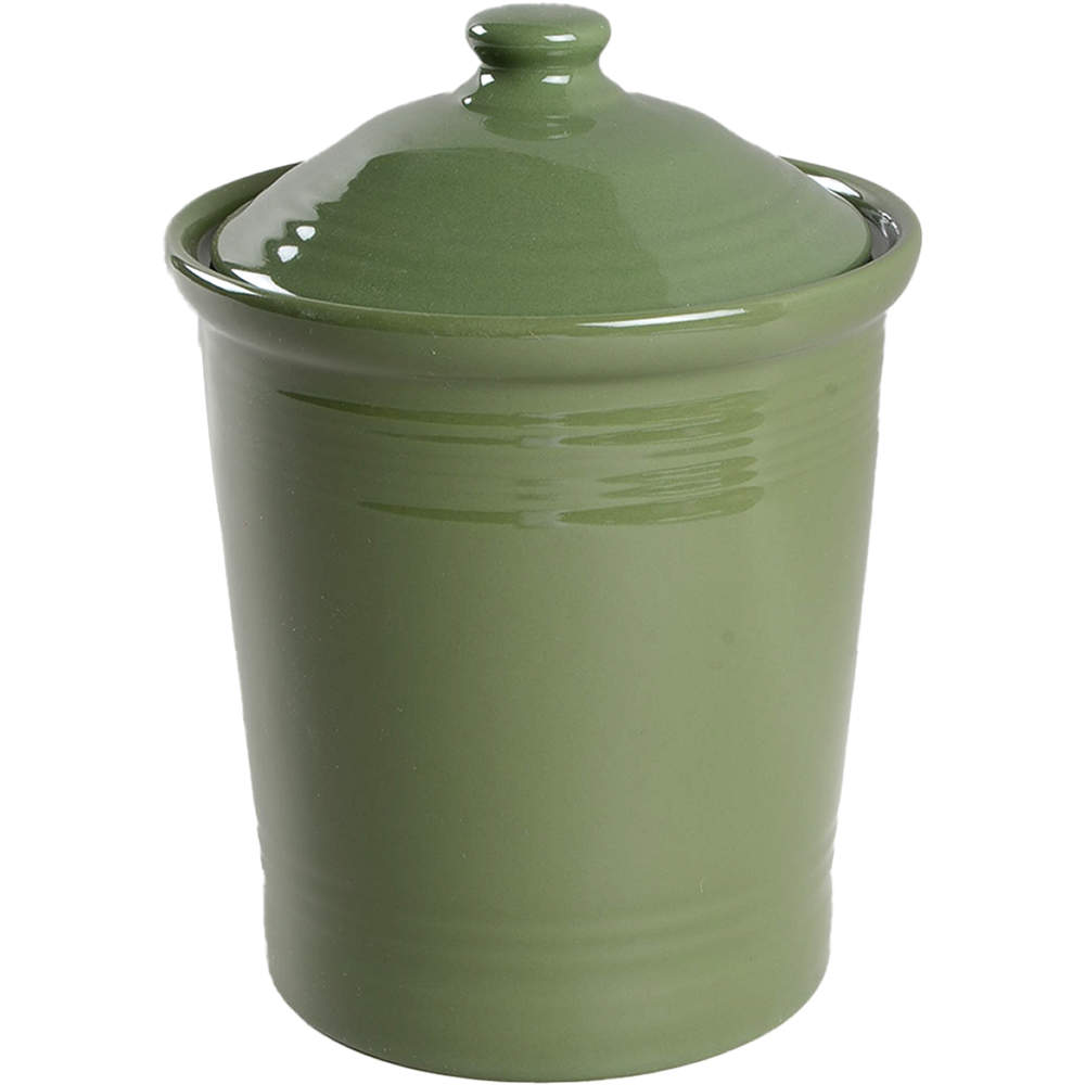 Fiesta Sage Green (Intro 2015) Medium Canister & Lid by Homer Laughlin -1