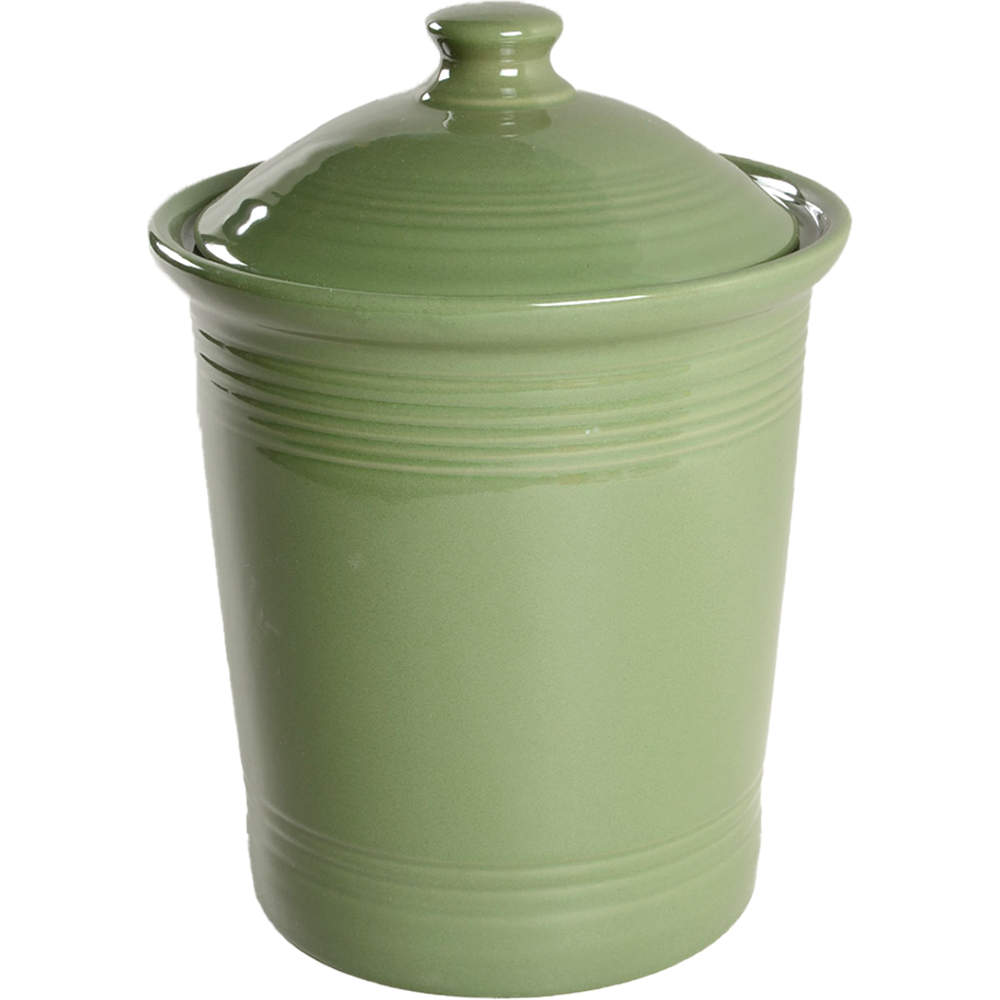 Fiesta Sage Green (Intro 2015) Large Canister & Lid by Homer Laughlin -1