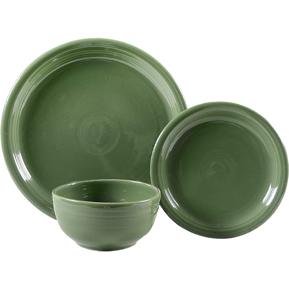 Fiesta Sage Green (Intro 2015) (3 Pc) Bistro Set by Homer Laughlin -1