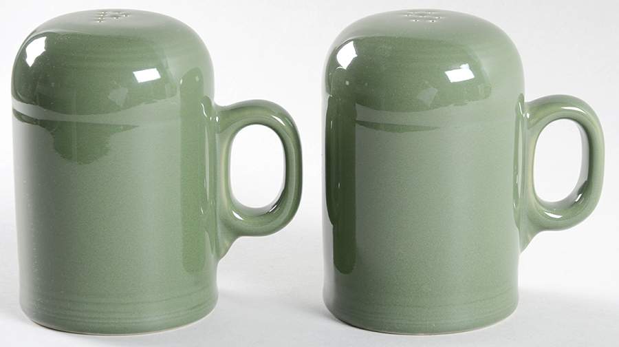 Fiesta Sage Green (Intro 2015) Stove Top Salt & Pepper Set by Homer Laughlin -1