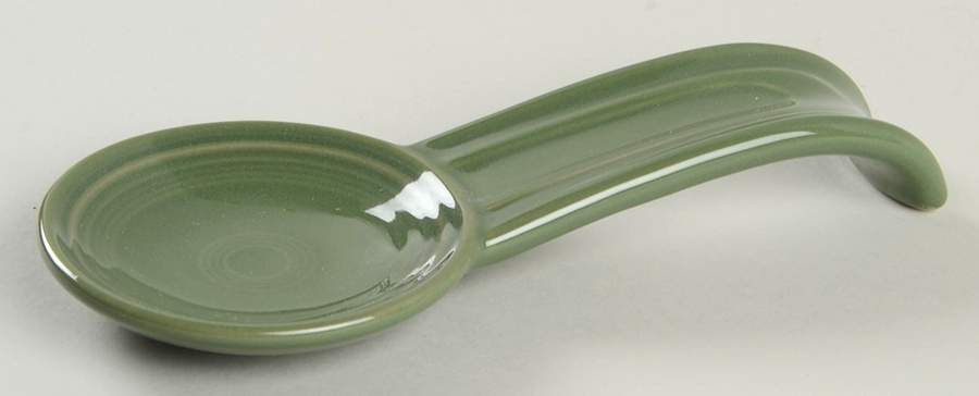 Fiesta Sage Green (Intro 2015) Spoon Rest/Holder (Holds 1 Spoon) by Homer Laughlin -1