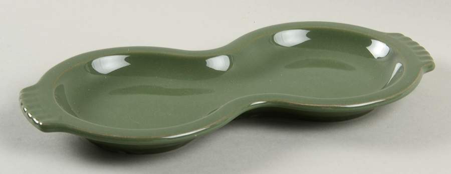 Fiesta Sage Green (Intro 2015) Tray for Creamer & Sugar with Lid by Homer Laughlin -1