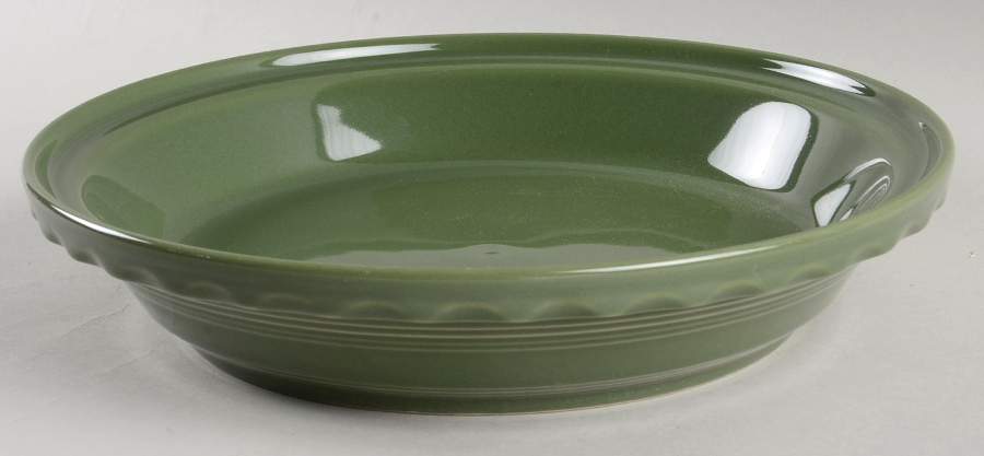 Fiesta Sage Green (Intro 2015) 10" Pie Baking Plate by Homer Laughlin -1
