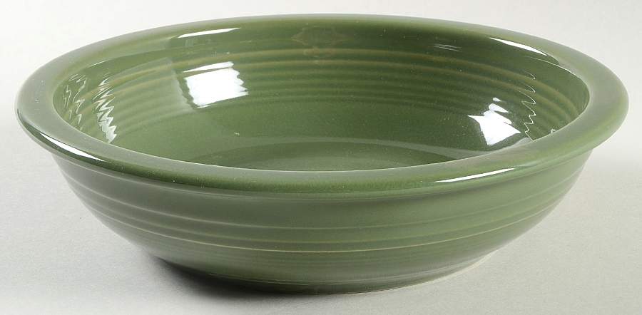 Fiesta Sage Green (Intro 2015) 8" Individual Pasta Bowl by Homer Laughlin -1