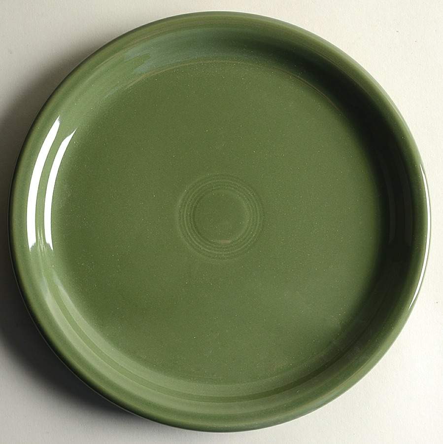 Fiesta Sage Green (Intro 2015) Bistro Deep Dinner Plate by Homer Laughlin -1