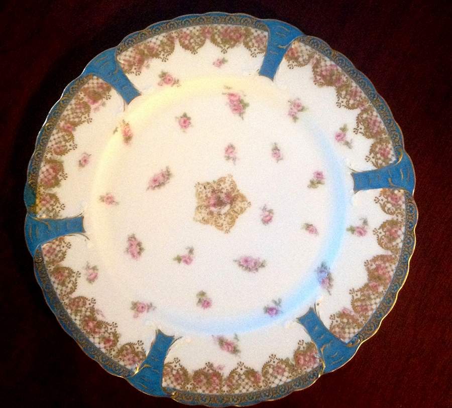 H4956 Luncheon Plate by Haviland-1