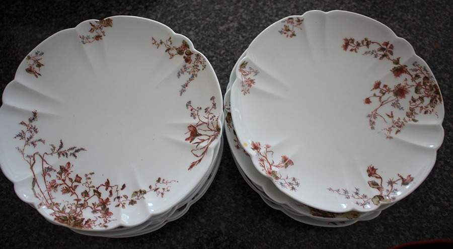 Schleiger 1157-11 Coupe Salad Plate by Haviland-1