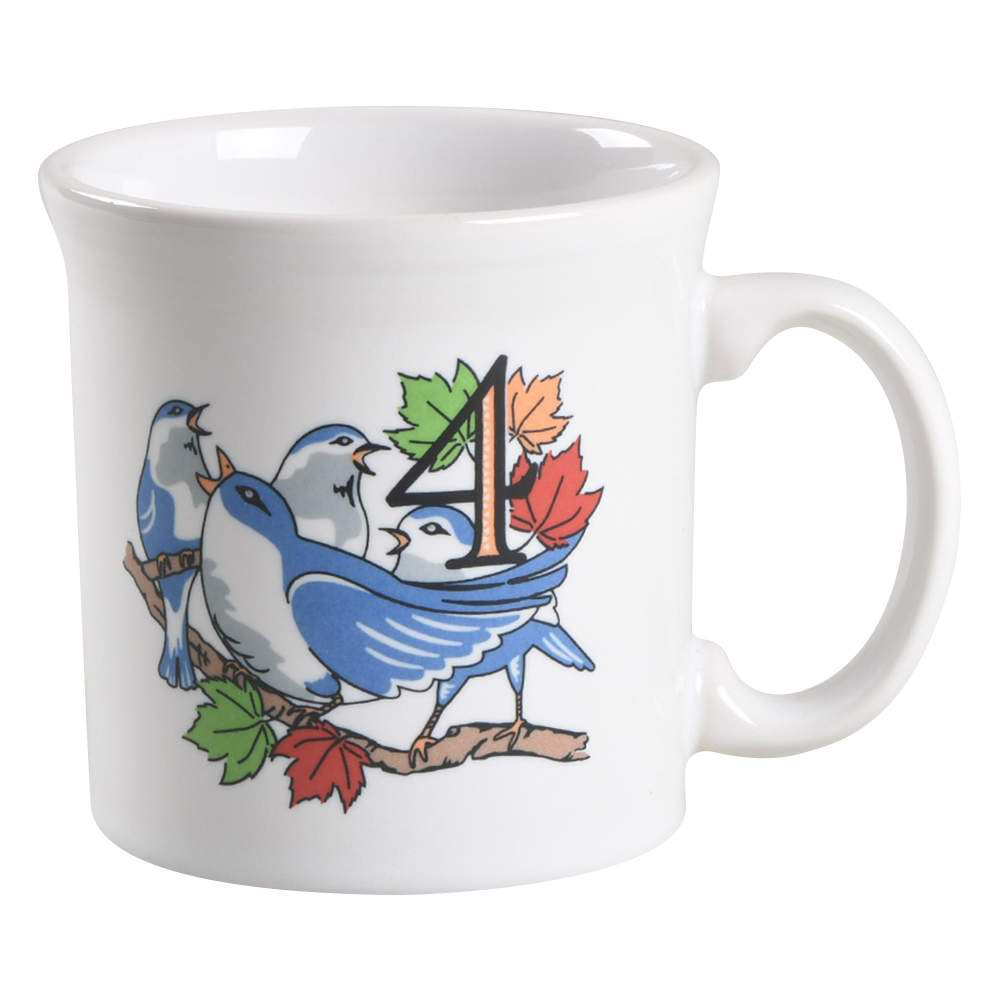 Fiesta Twelve Days of Christmas Mug by Homer Laughlin -1