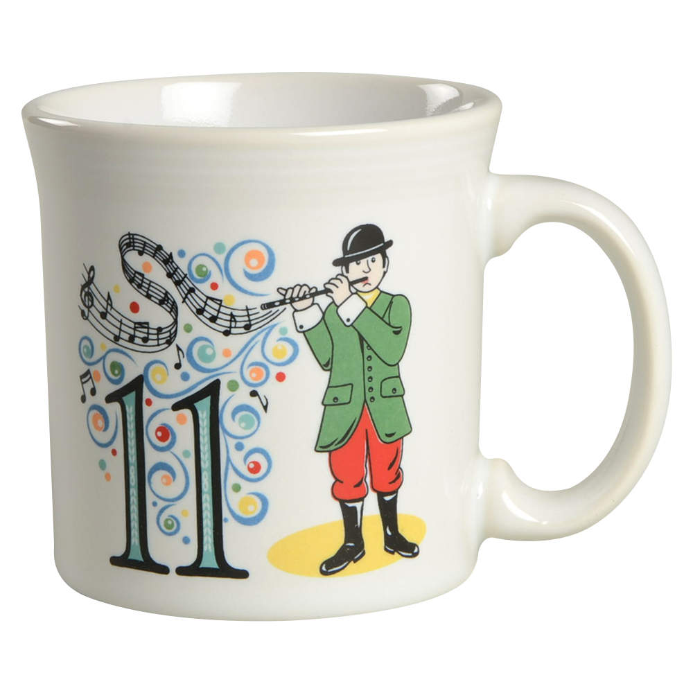 Fiesta Twelve Days of Christmas Mug by Homer Laughlin -1