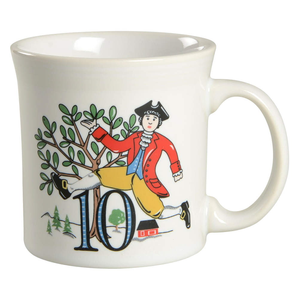 Fiesta Twelve Days of Christmas Mug by Homer Laughlin -1