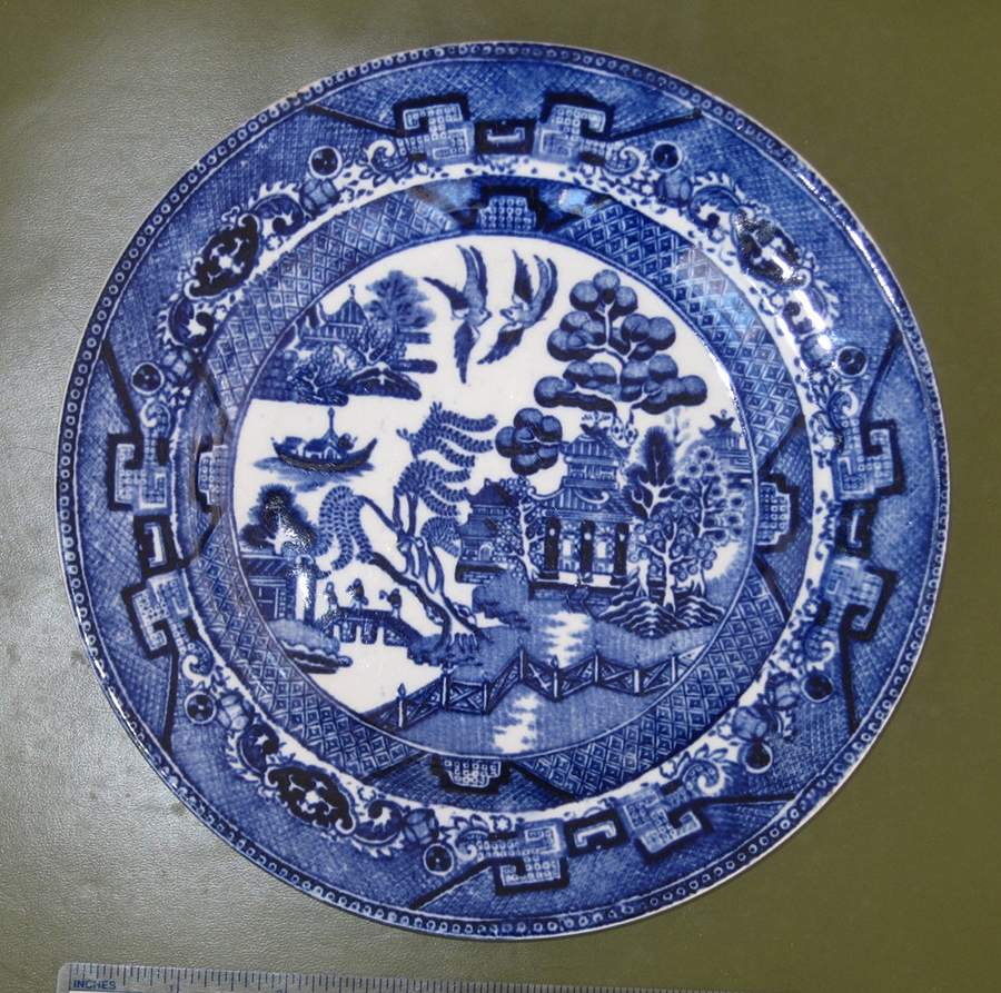 Willow Blue Salad Plate by Hulse Nixon Adderley-1